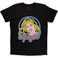 DC Comics Unisex T-Shirt: Supergirl Neon (Black)