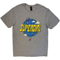 DC Comics Unisex T-Shirt: Supergirl Rise To The Top (Grey)