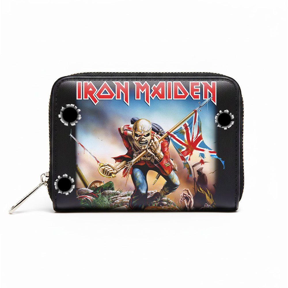 Iron Maiden Zip Top Purse: Trooper (Black)