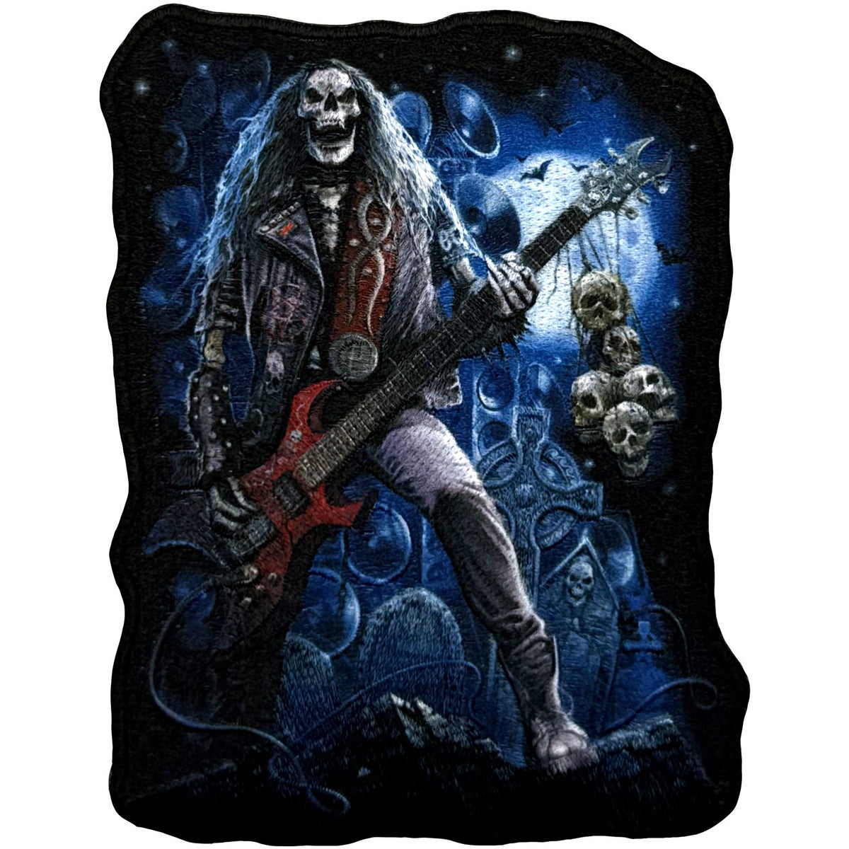Spiral_Grim Rocker_Woven Patch