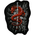 Spiral_Oriental Dragon_Woven Patch