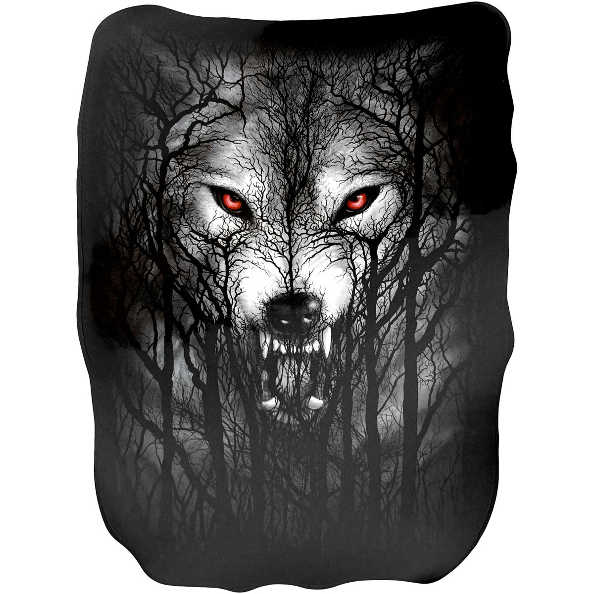 Spiral_Forest Wolf_Sticker