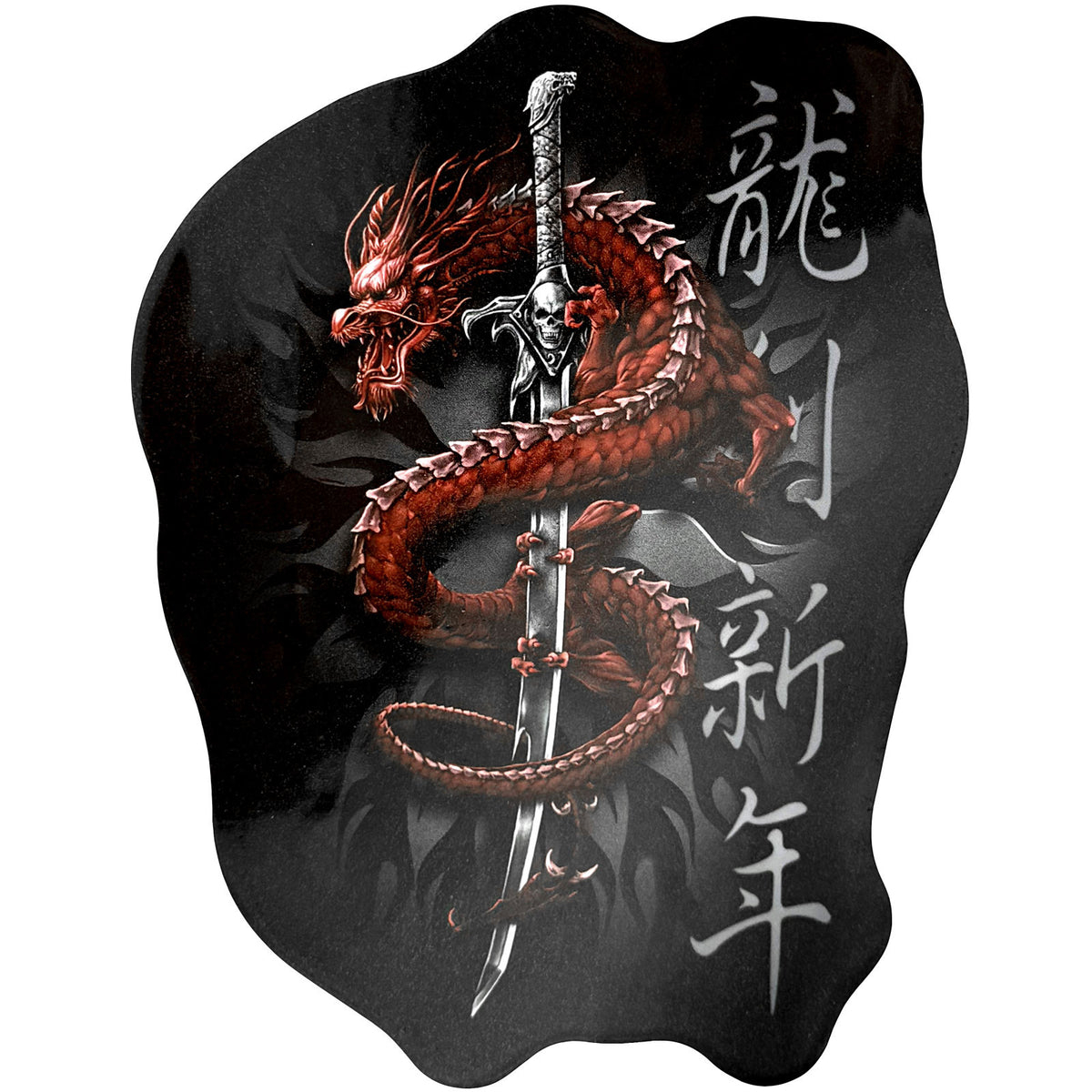 Spiral_Oriental Dragon_Sticker