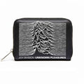 Joy Division Zip Top Purse: Unknown Pleasures (Black)