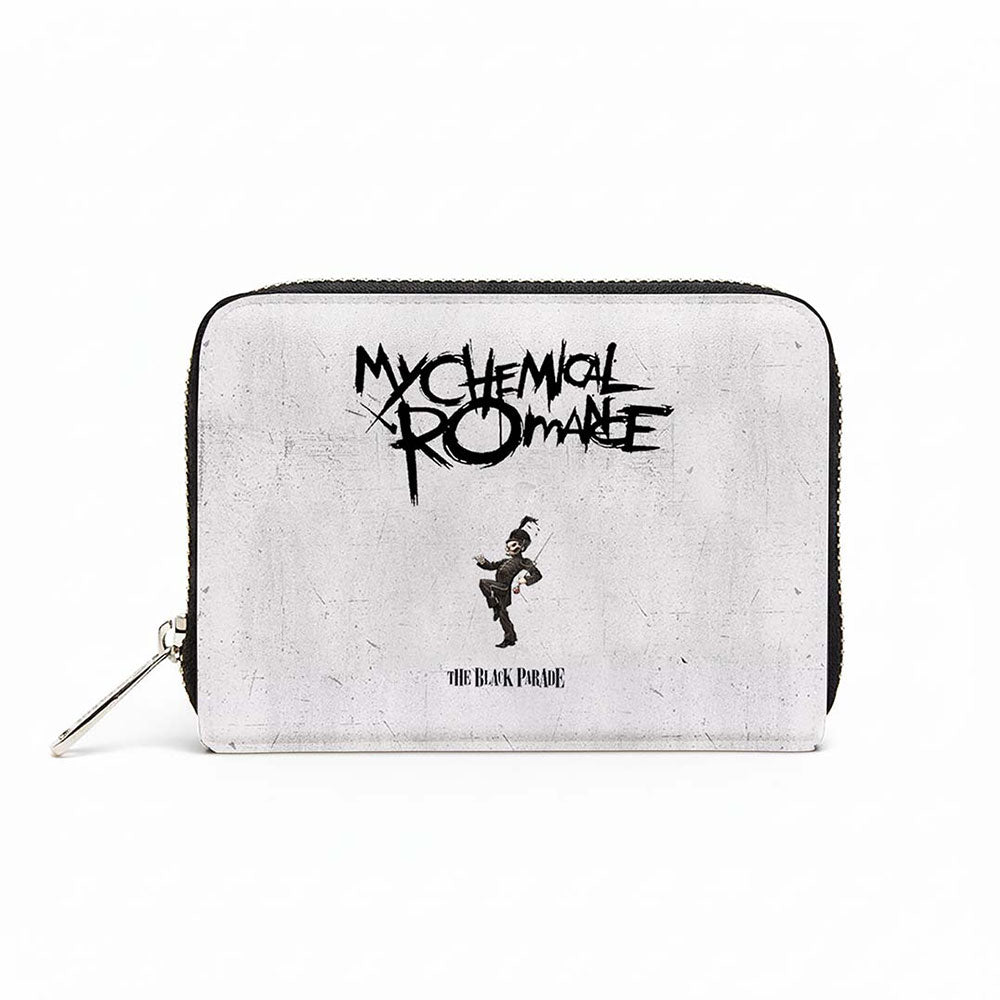 MyChemicalRomance_Black Parade White_Zip Purse