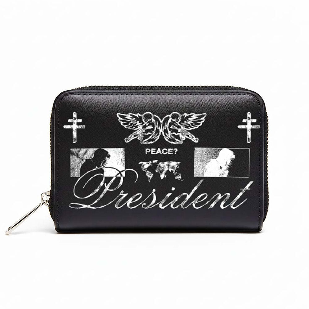 President Zip Top Purse: King Of Terrors (Black)