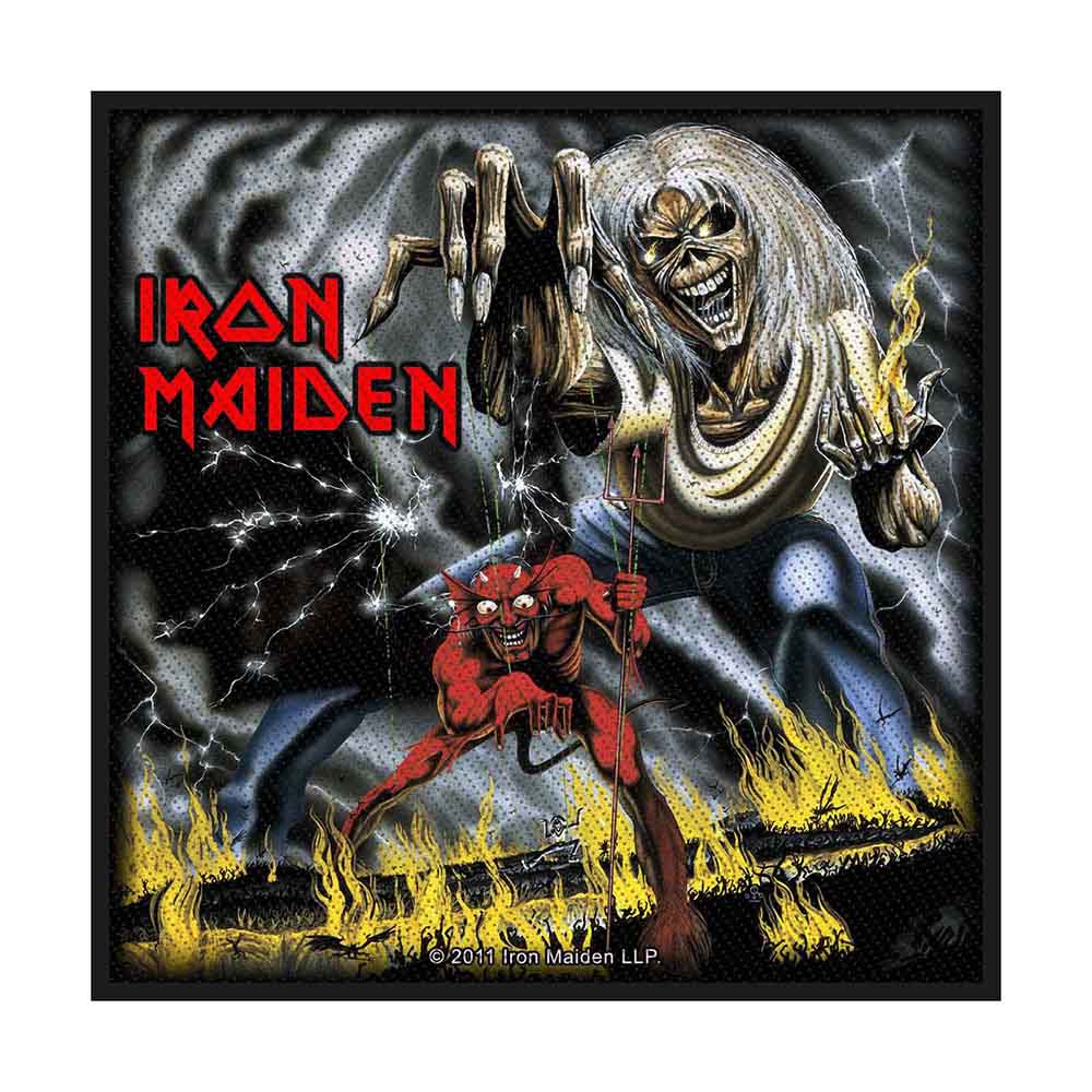 Iron Maiden Standard Patch: Number Of The Beast (Retail Pack)