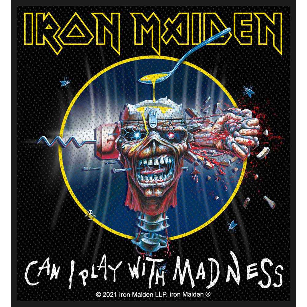 Iron Maiden Standard Patch: Can I Play With Madness (Retail Pack)