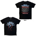 Bruce Springsteen Unisex Premium Carbon T-Shirt: E Street Tour '84-'85 (Black) (Back Print)