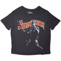 Bruce Springsteen Ladies Crop Top: Stage Pose (Black)