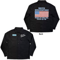 Bruce Springsteen Unisex Casual Shirt: Born In The USA Flag (Black)