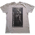 Bruce Springsteen Unisex T-Shirt: Wintergarden Photo (Grey)