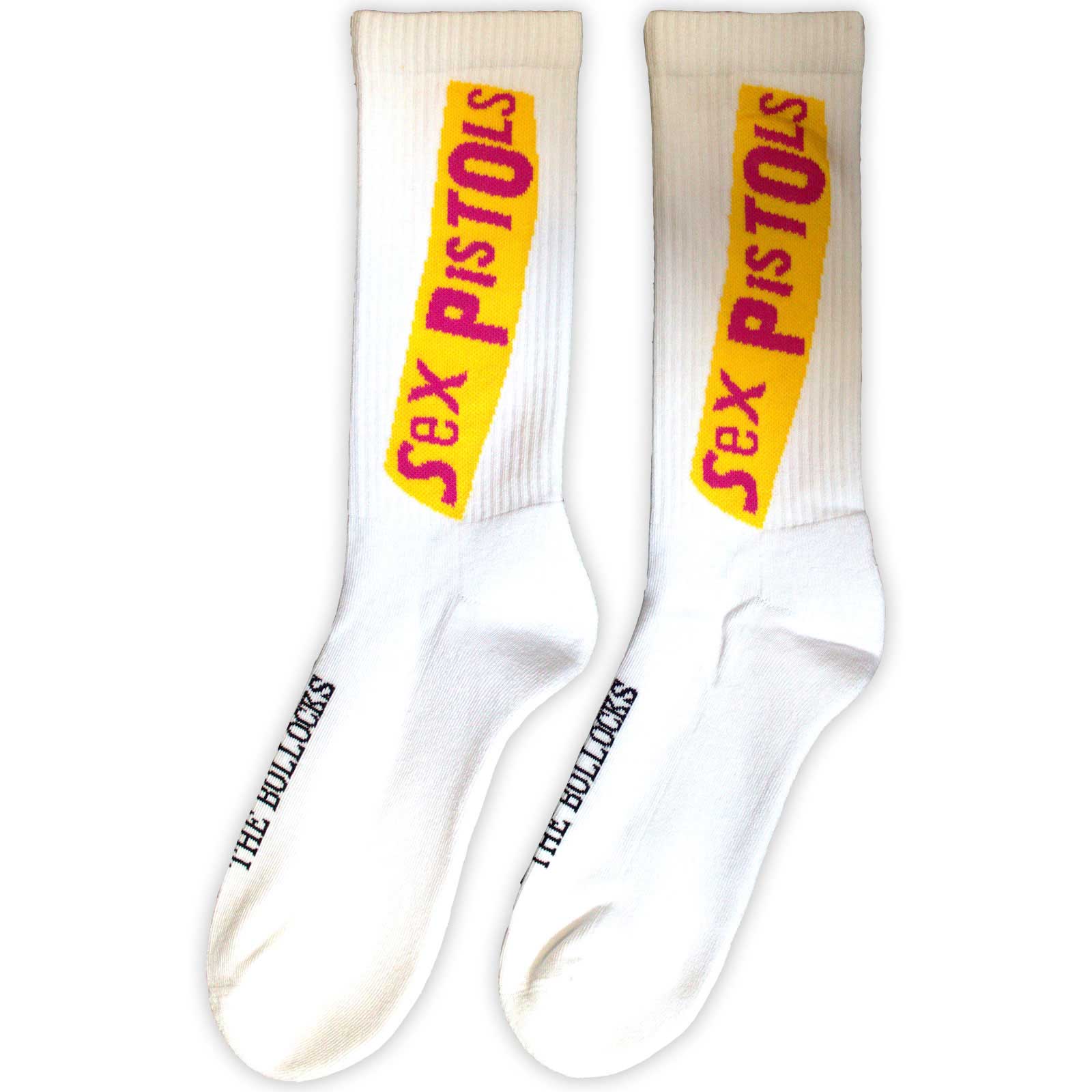 The Sex Pistols Unisex Terry Socks: Never Mind The Bollocks (White) (UK Size 7 - 11)