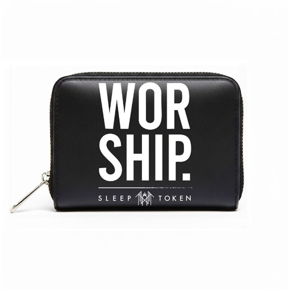 Sleep Token Zip Top Purse: Worship (Black)