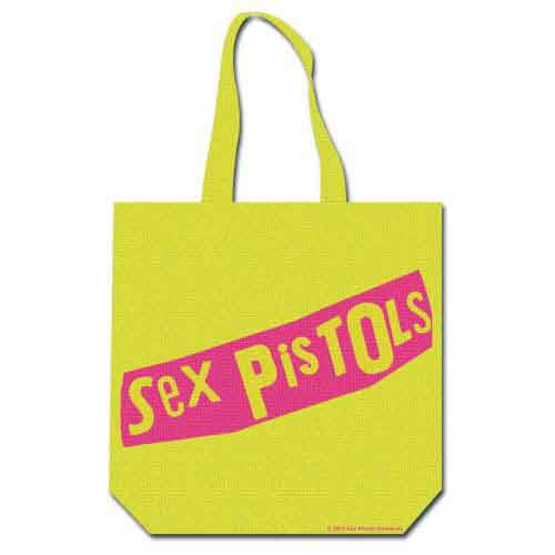 The Sex Pistols Cotton Tote Bag: Never Mind the Bollocks (Multicolour) (Back Print)