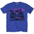 The Sex Pistols Unisex T-Shirt: Pretty Vacant Coaches (Royal Blue)