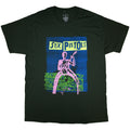 The Sex Pistols Unisex T-Shirt: Guitar Cartoon (Green)
