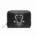 HIM Zip Top Purse: Dark Light (Black)