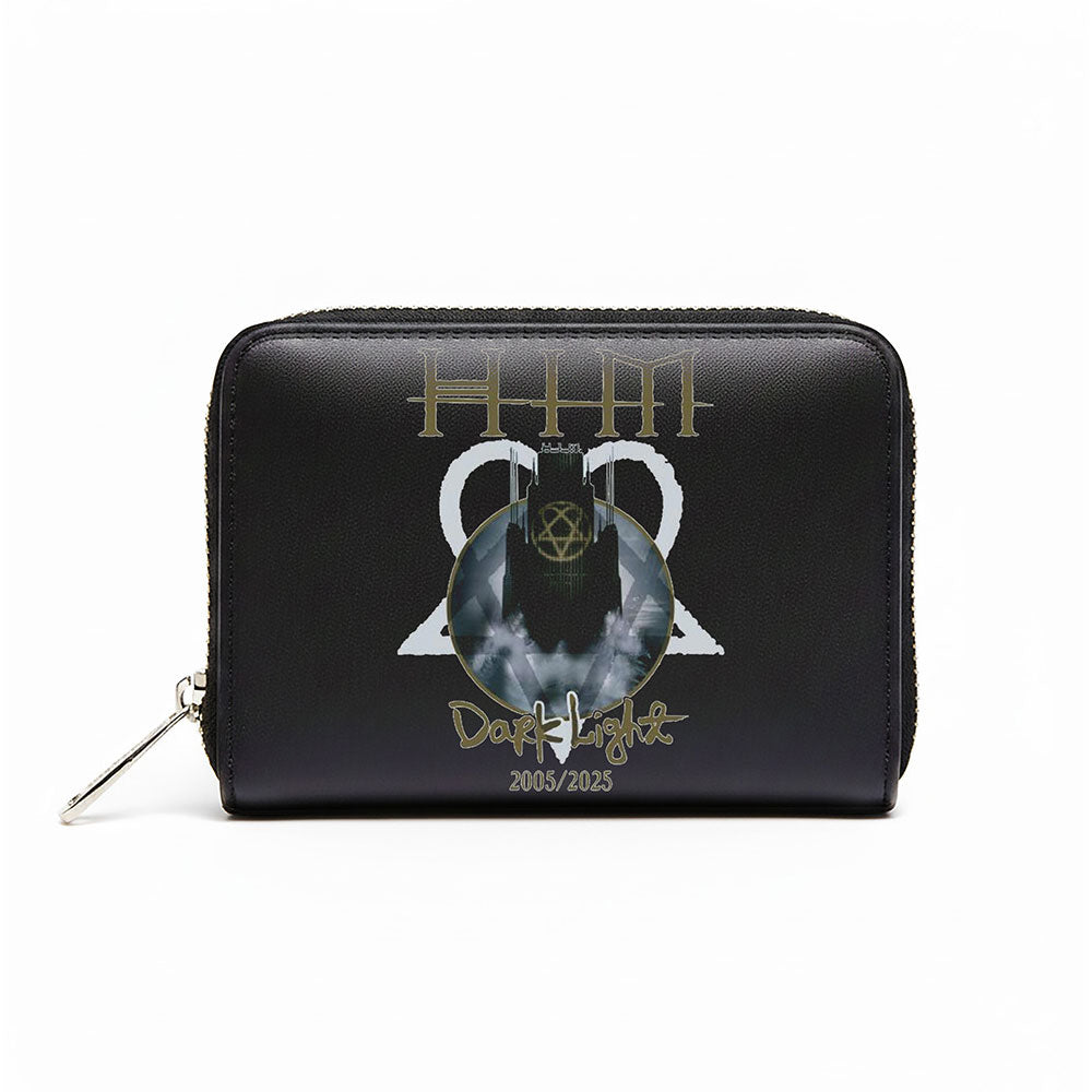 HIM Zip Top Purse: Dark Light (Black)