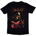 Stevie Ray Vaughan Unisex T-Shirt: Signature (Black)