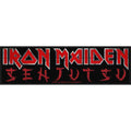 Iron Maiden Super Strip Patch: Senjutsu Logo (Retail Pack)