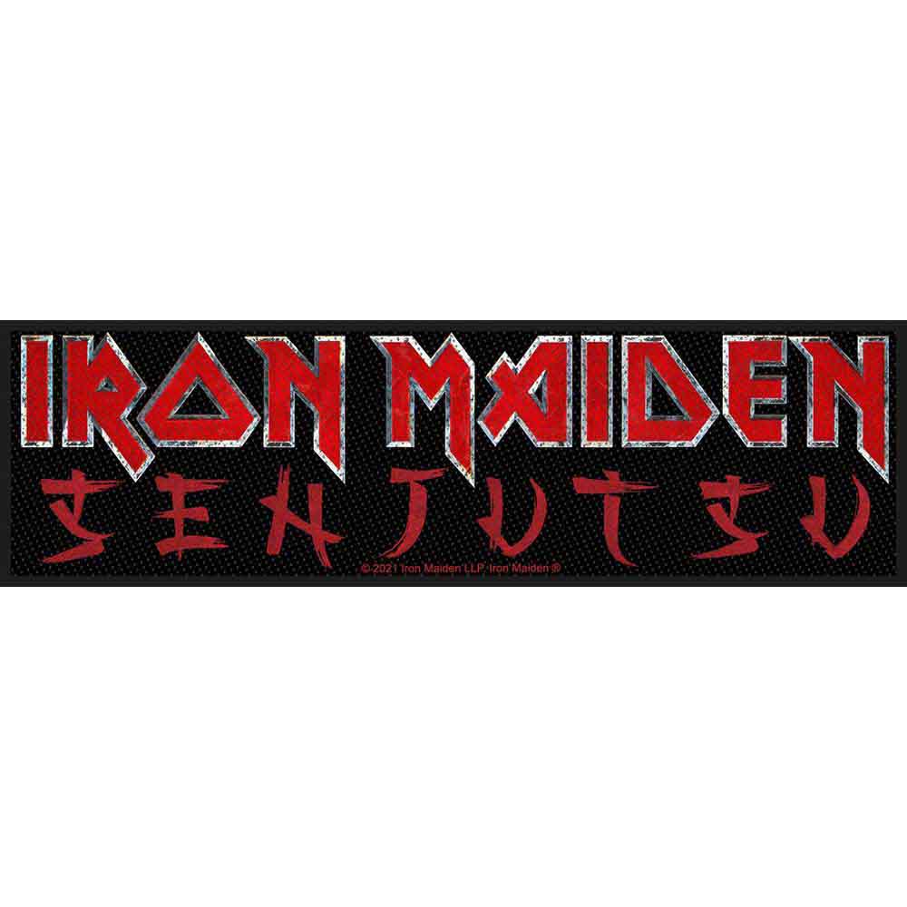 Iron Maiden Super Strip Patch: Senjutsu Logo (Retail Pack)