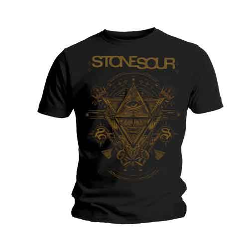 Stone Sour Unisex T-Shirt: Pyramid (Black)