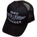 Iggy & The Stooges Unisex Mesh Back Cap: Wings (Black)