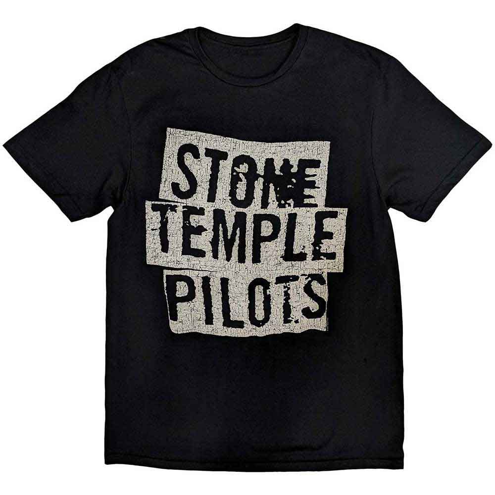 Stone Temple Pilots Unisex T-Shirt: Core (Black) (Back Print)