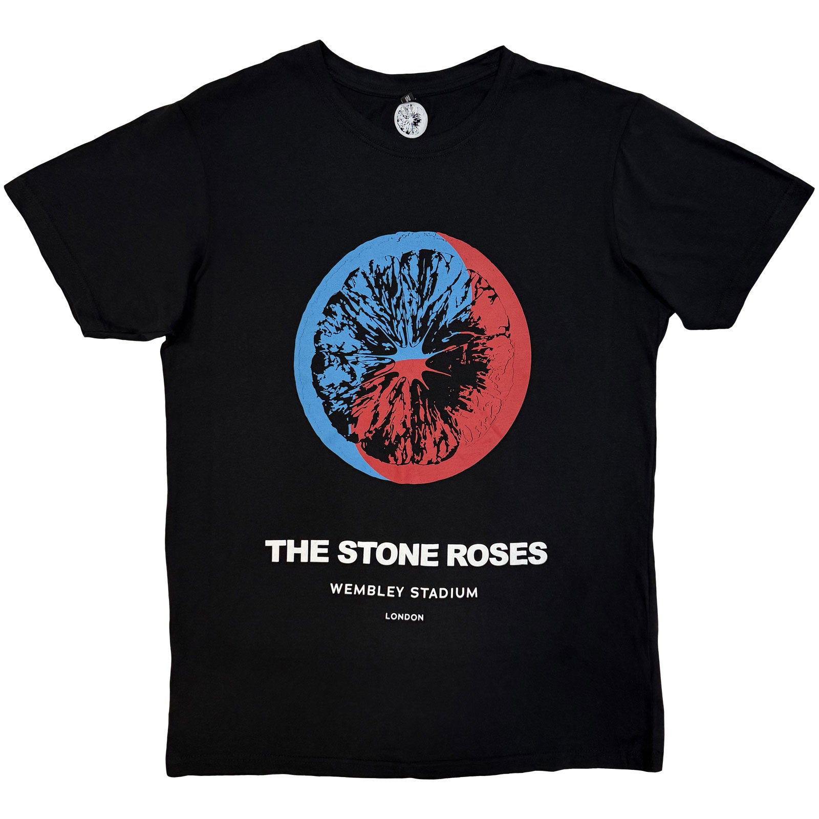 The Stone Roses Unisex Premium Carbon T-Shirt: Wembley (Black)