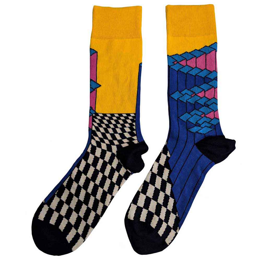 The Strokes Unisex Ankle Socks: Angles (Blue) (UK Size 7 - 11)