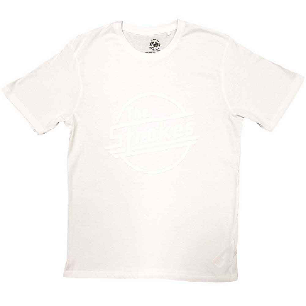 The Strokes Unisex T-Shirt: OG Magna (White) (Hi-Build)