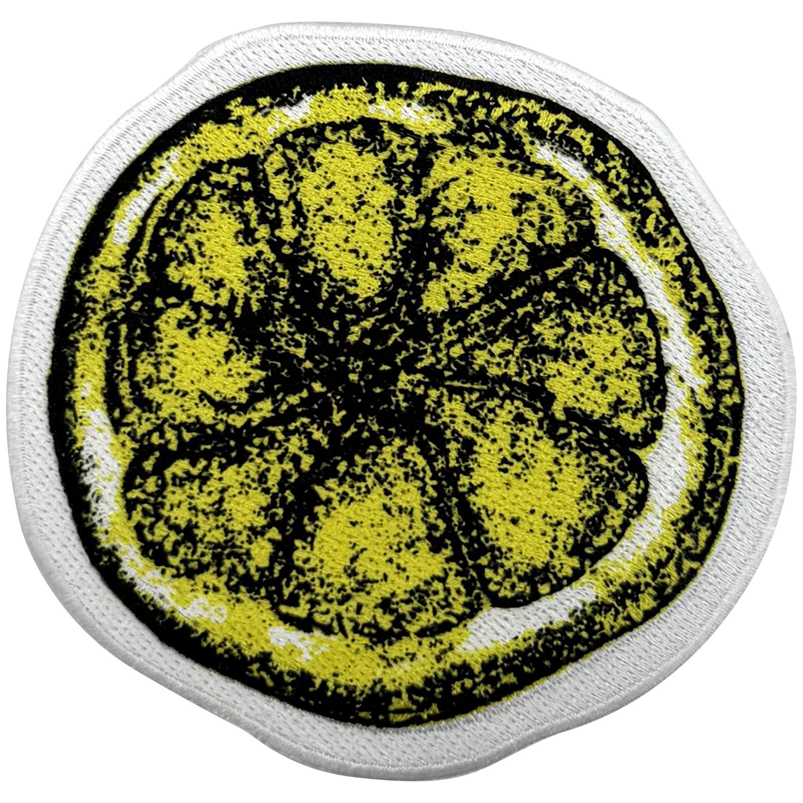 The Stone Roses Woven Patch: Lemon