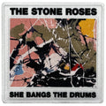 The Stone Roses Woven Patch: She Bangs The Drum