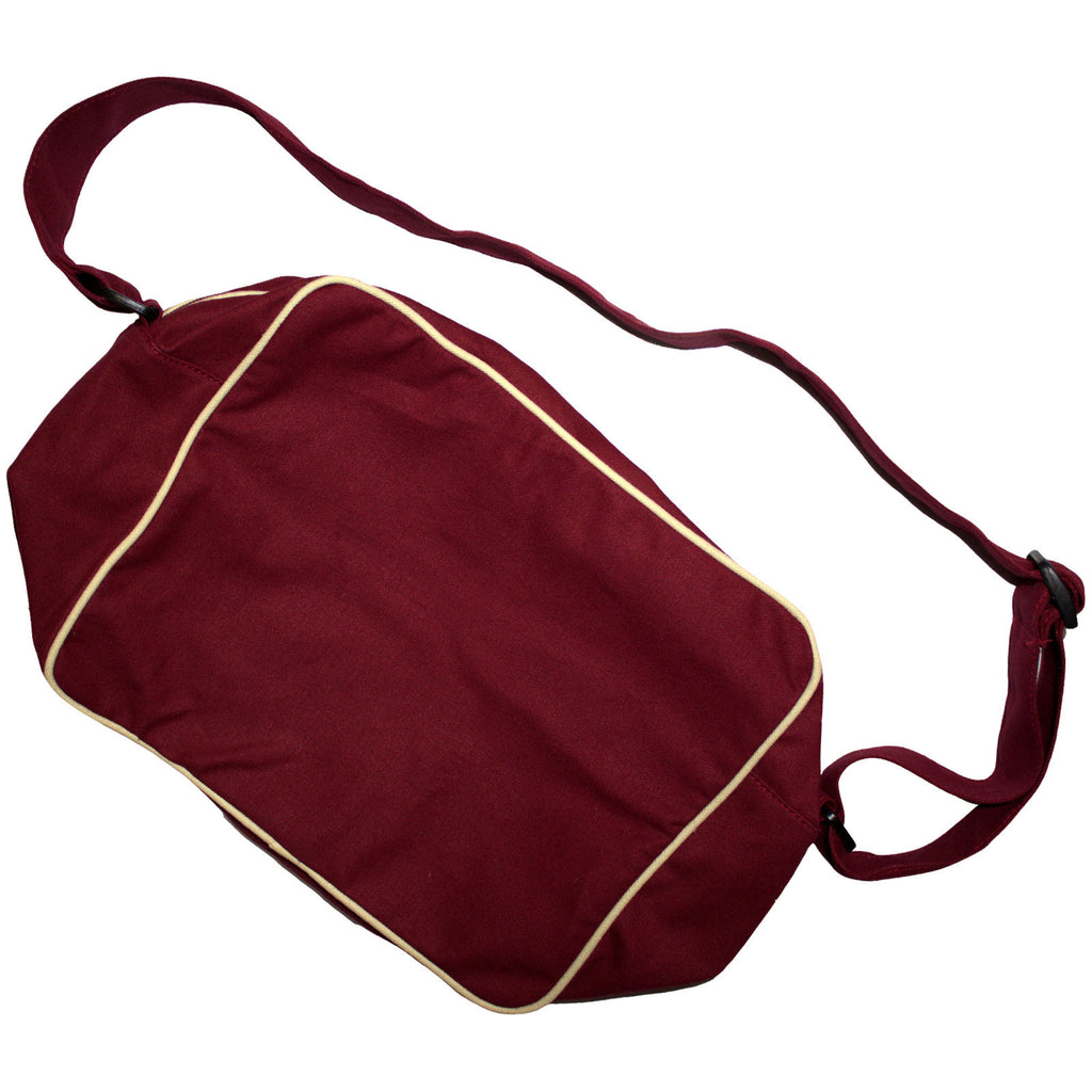 The Stone Roses Shoulder Bag: Stencil Logo (Maroon Red)