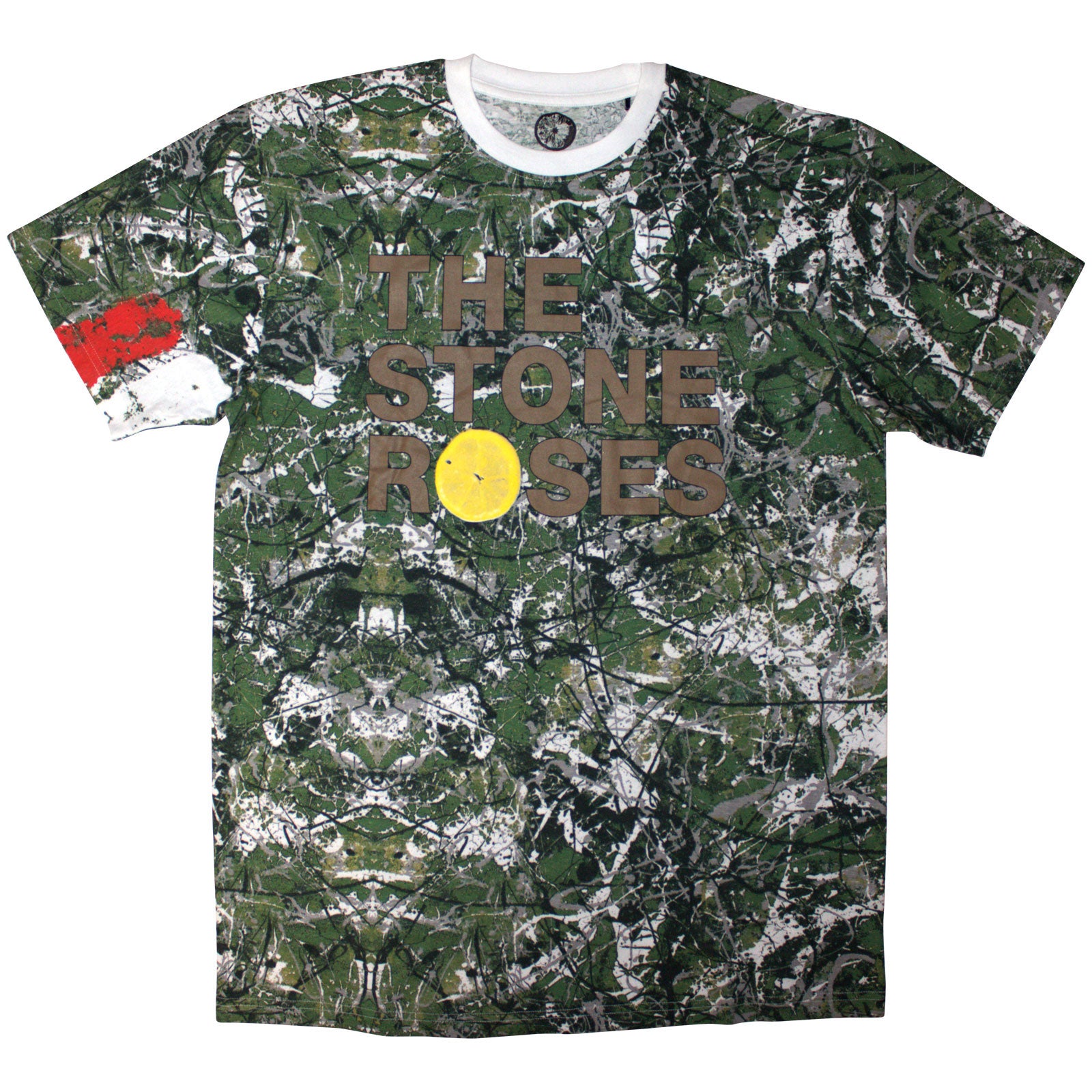 The Stone Roses Unisex Sublimation T-Shirt: Album Cover (White)