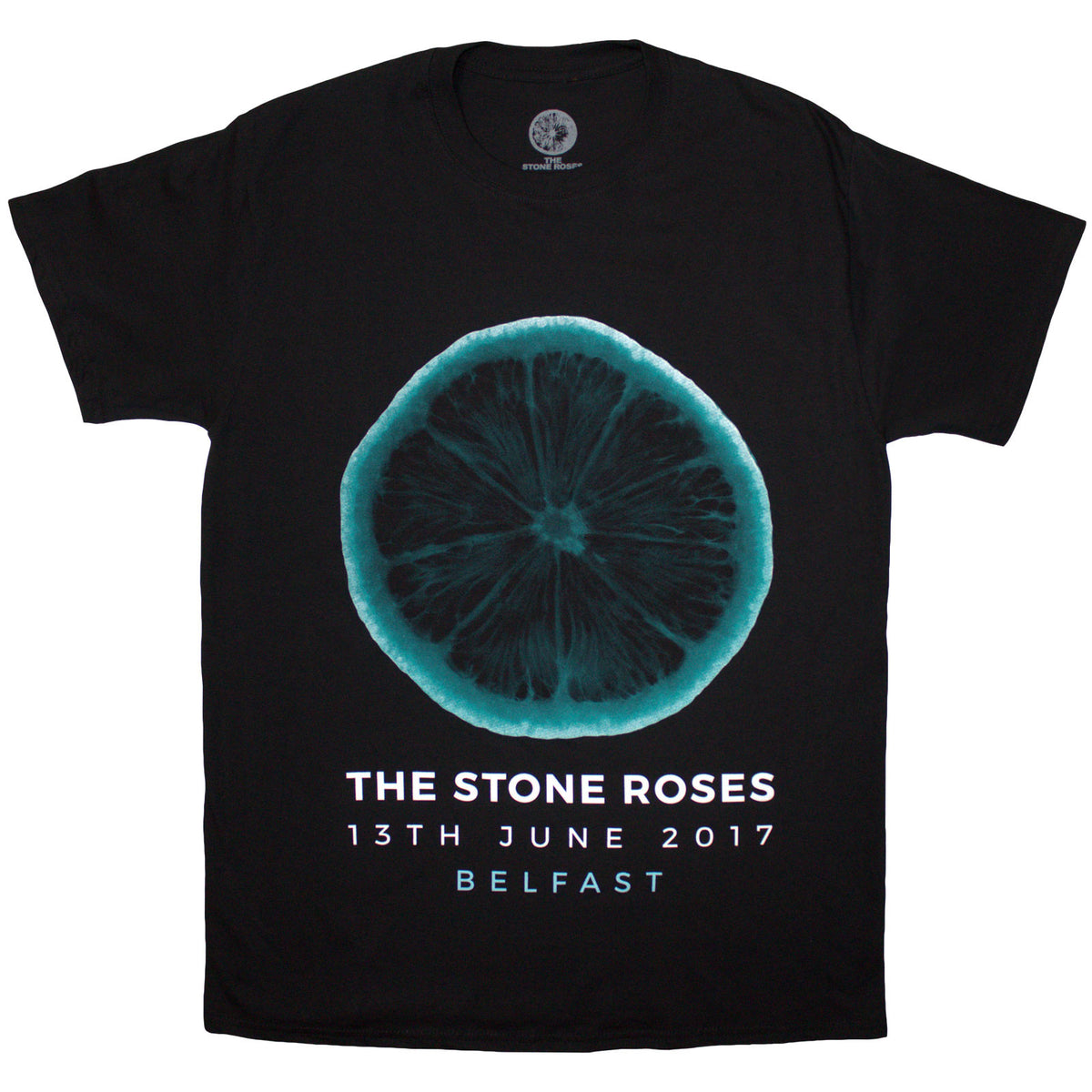 The Stone Roses Unisex T-Shirt: Belfast 2017 (Black)