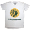 The Stone Roses Unisex T-Shirt: Dublin Lemon (White)