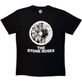 The Stone Roses Unisex T-Shirt: Logo & Lemon Mono (Black)