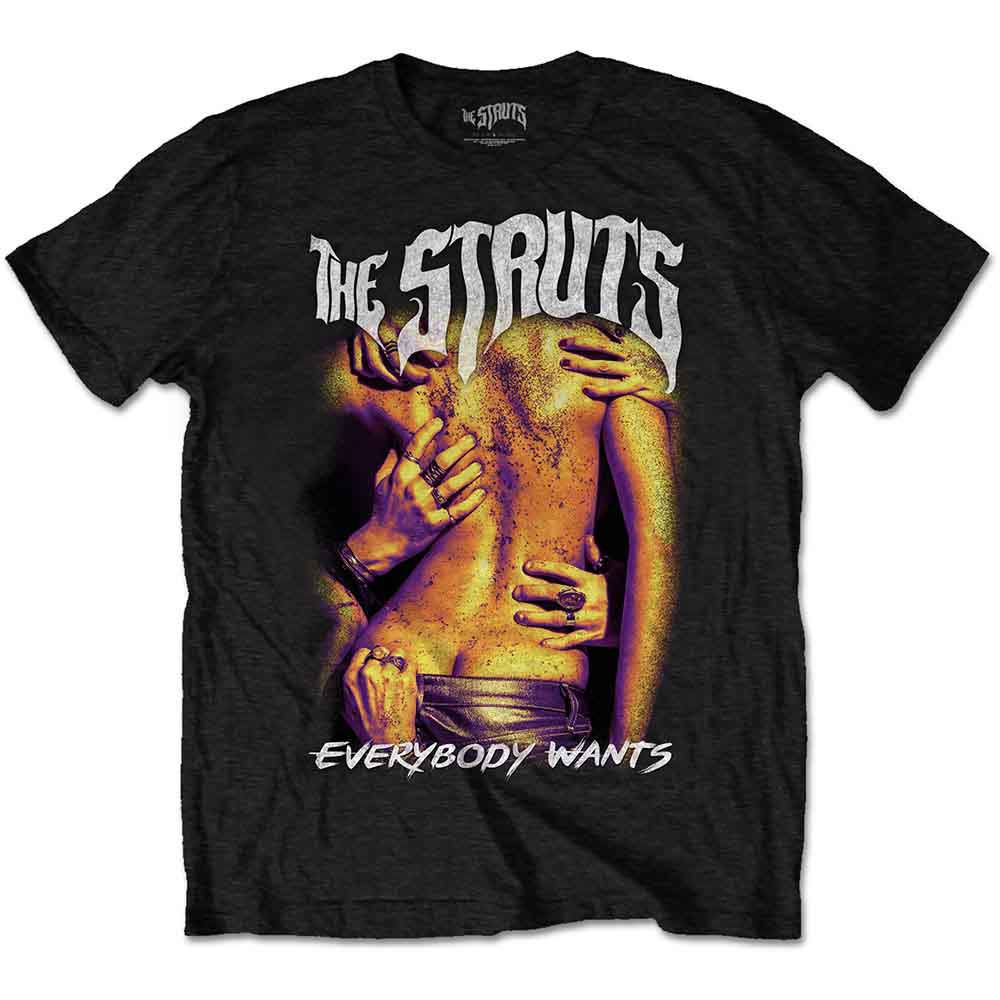 The Struts Unisex T-Shirt: Everybody Wants (Black)