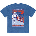 Star Wars Unisex Stone Wash T-Shirt: First Order Elite Squad (Denim Blue)
