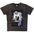 Star Wars Unisex Stone Wash T-Shirt: ROTJ Silhouette (Black)