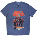 Star Wars Unisex Stone Wash T-Shirt: Bounty Hunters (Blue)