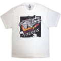 Star Wars Unisex T-Shirt: Millennium Falcon Graphic (White)
