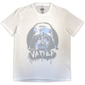 Star Wars Unisex T-Shirt: Darth Vader Spray Paint (White)