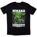 Star Wars Unisex T-Shirt: The Mandalorian Grogu Small & Mighty (Black)