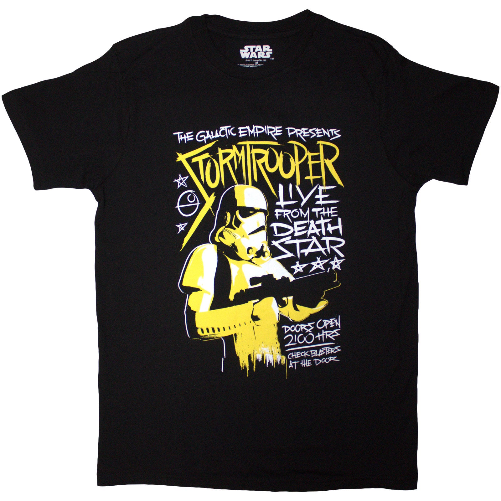 Star Wars Unisex T-Shirt: Stormtrooper Rock (Black)