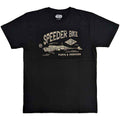 Star Wars Unisex T-Shirt: Speeder Bike (Black)