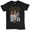 Star Wars Unisex T-Shirt: Rebels Toy Figures (Black)