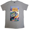 Star Wars Unisex T-Shirt: A Princess Alone Comic Cover (Grey)